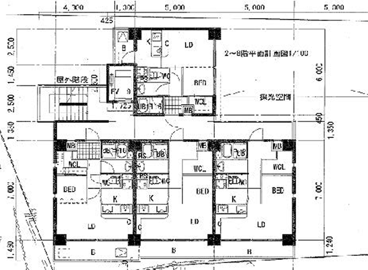 2階平面図サンプル